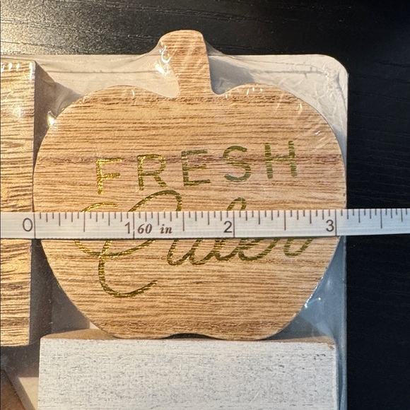 Wooden Apple Cider and Bar Decor Set - Picture 3 of 6